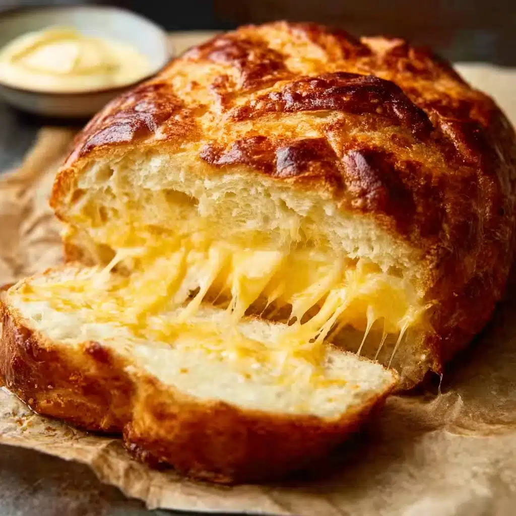 Irresistible Homemade Cheese Bread That’s Soft and Cheesy Recipe - Recipe Image