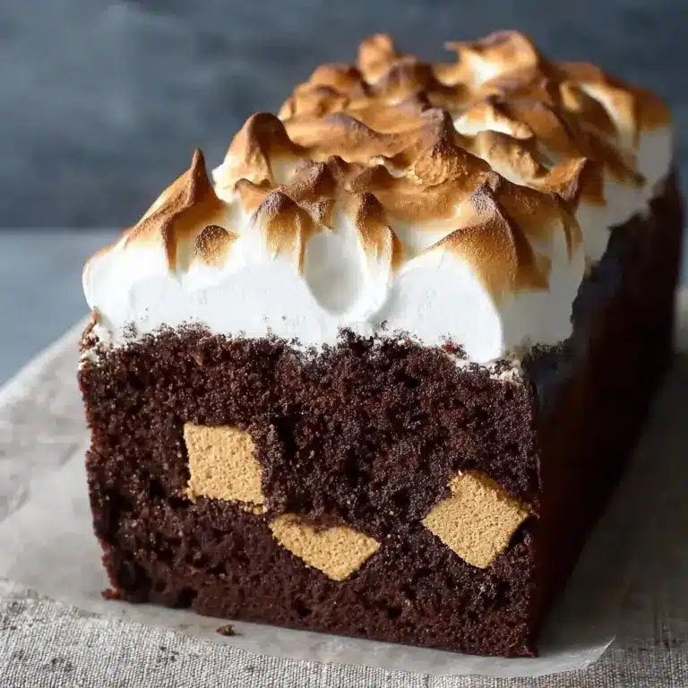 Mouthwatering S'mores Loaf Cake Recipe