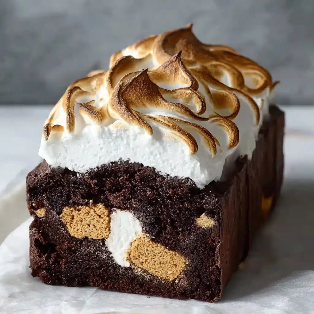 Mouthwatering S'mores Loaf Cake Recipe - Recipe Image