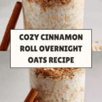 Cinnamon Roll Overnight Oats Recipe