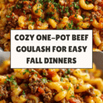 Classic Goulash with Ground Beef and Elbow Pasta Recipe