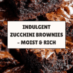 Moist and Rich Zucchini Brownies Recipe