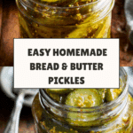 Bread and Butter Pickles Recipe
