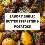 Garlic Butter Beef Bites with Potatoes Recipe