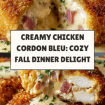 Deliciously Creamy Chicken Cordon Bleu Recipe