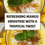 Frothy Tropical Mango Smoothie Recipe
