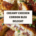 Deliciously Creamy Chicken Cordon Bleu Recipe