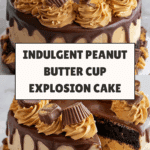 Peanut Butter Cup Explosion Cake Recipe