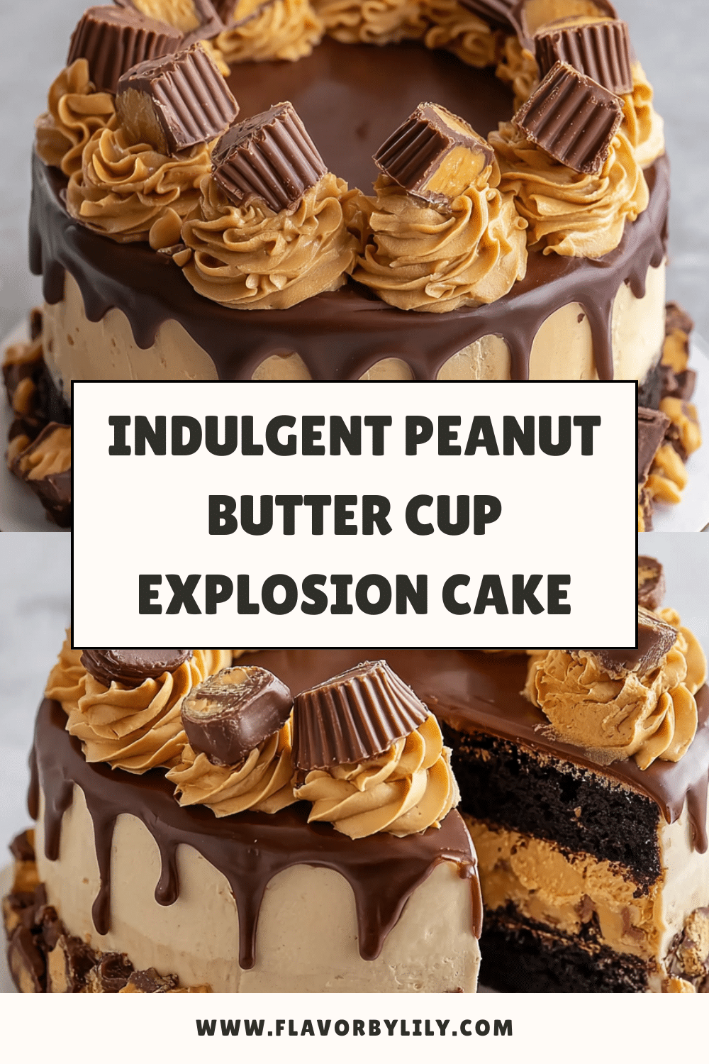 Explosion Recipe Peanut Butter Cup Explosion Cake Recipe: Indulgent Chocolate Delight