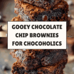 Irresistible Chocolate Chip Brownies Recipe