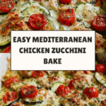 Best Mediterranean Chicken Zucchini Bake Recipe