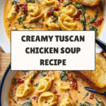 Creamy Tuscan Chicken Soup Recipe