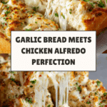 The Chicken Alfredo Garlic Bread Recipe
