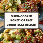 Slow-Cooker Honey-Orange Chicken Drumsticks Recipe