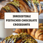 Pistachio Chocolate Croissants Recipe