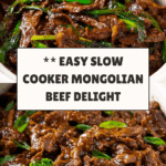 Slow Cooker Mongolian Beef Recipe