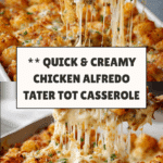 lfredo Tater Tot Casserole in 35 Minutes Recipe