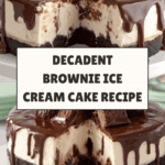 Delicious Brownie Ice Cream Cake Recipe