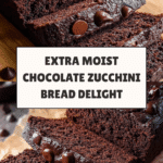 Extra Moist Chocolate Zucchini Bread With Sour Cream Recipe