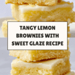 Lemon Brownie Recipe