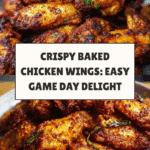 Crispy Baked Chicken Wings Recipe