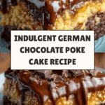 German Chocolate Poke Cake Recipe