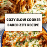 Savory Slow Cooker Baked Ziti Recipe