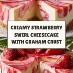 Strawberry Swirl Cheesecake Recipe
