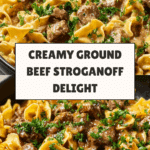 Ground Beef Stroganoff Recipe