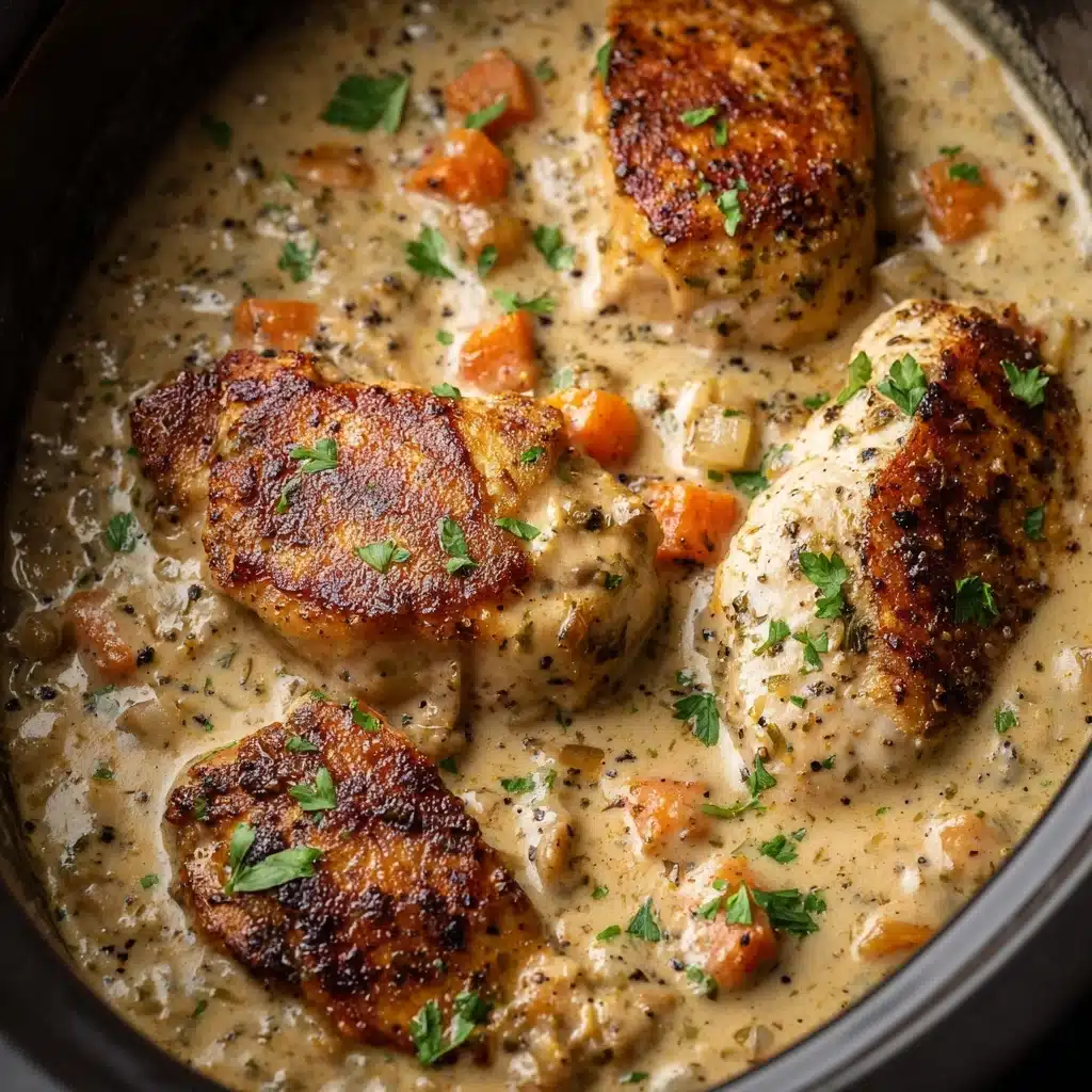 Creamy Ranch Chicken in the Crock Pot Recipe - Recipe Image
