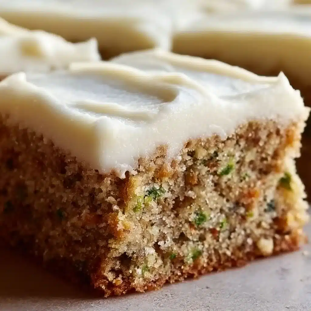 Zucchini Bars With Cream Cheese Frosting You’ll Love! Recipe - Recipe Image