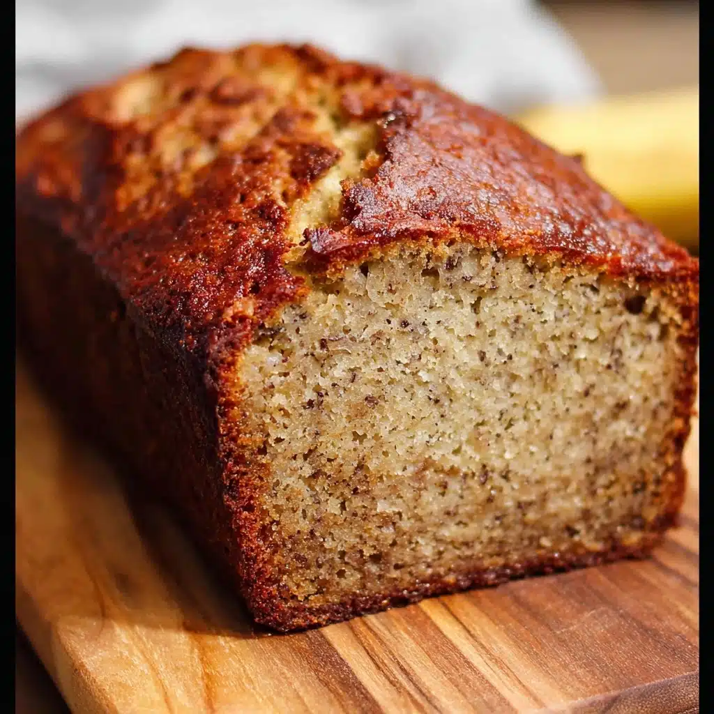 Moist Banana Bread Recipe with Brown Sugar Crust Recipe - Recipe Image