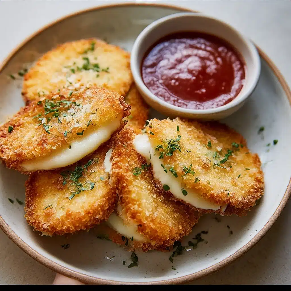 Blackstone Fried Mozzarella Recipe - Recipe Image