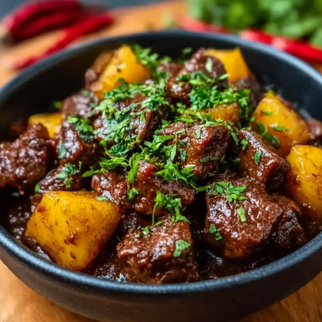 Slow Cooker Garlic Butter Beef Recipe - Recipe Image