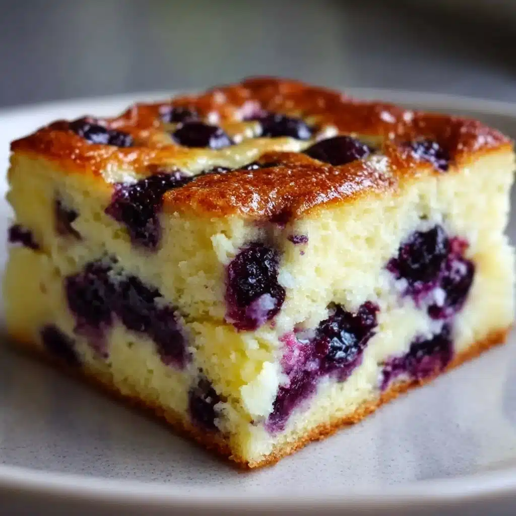 Blueberry Cottage Cheese Breakfast Bake Recipe - Recipe Image