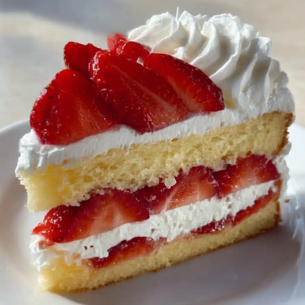 Unforgettable Strawberry Shortcake Cake in 5 Simple Steps Recipe - Recipe Image