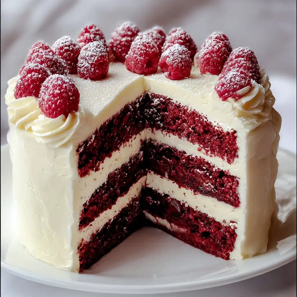 White Chocolate Raspberry Dream Cake Recipe - Recipe Image