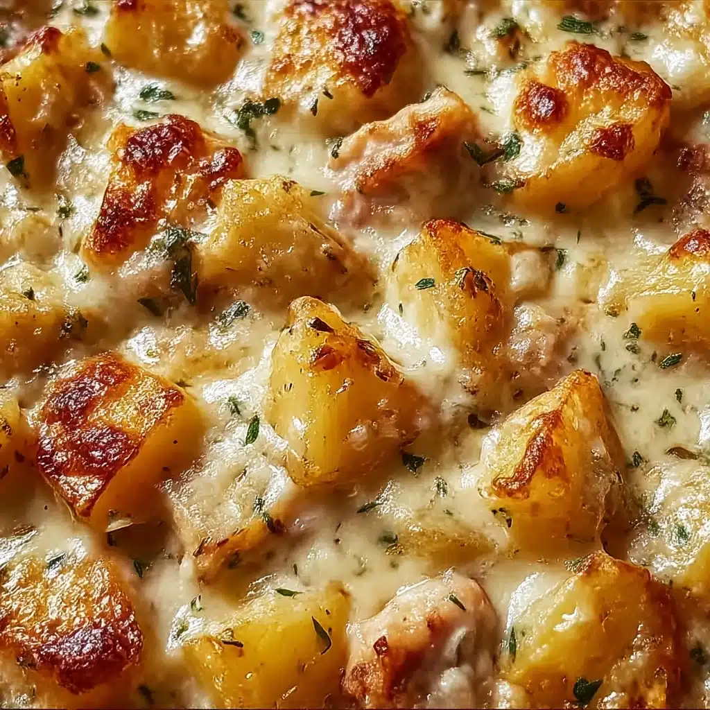 Garlic Parmesan Crockpot Chicken and Potatoes Recipe - Recipe Image