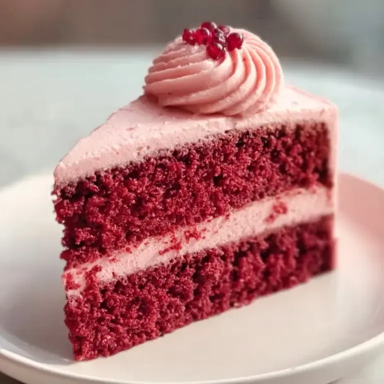 Mother's Day Pink Velvet Cake Recipe