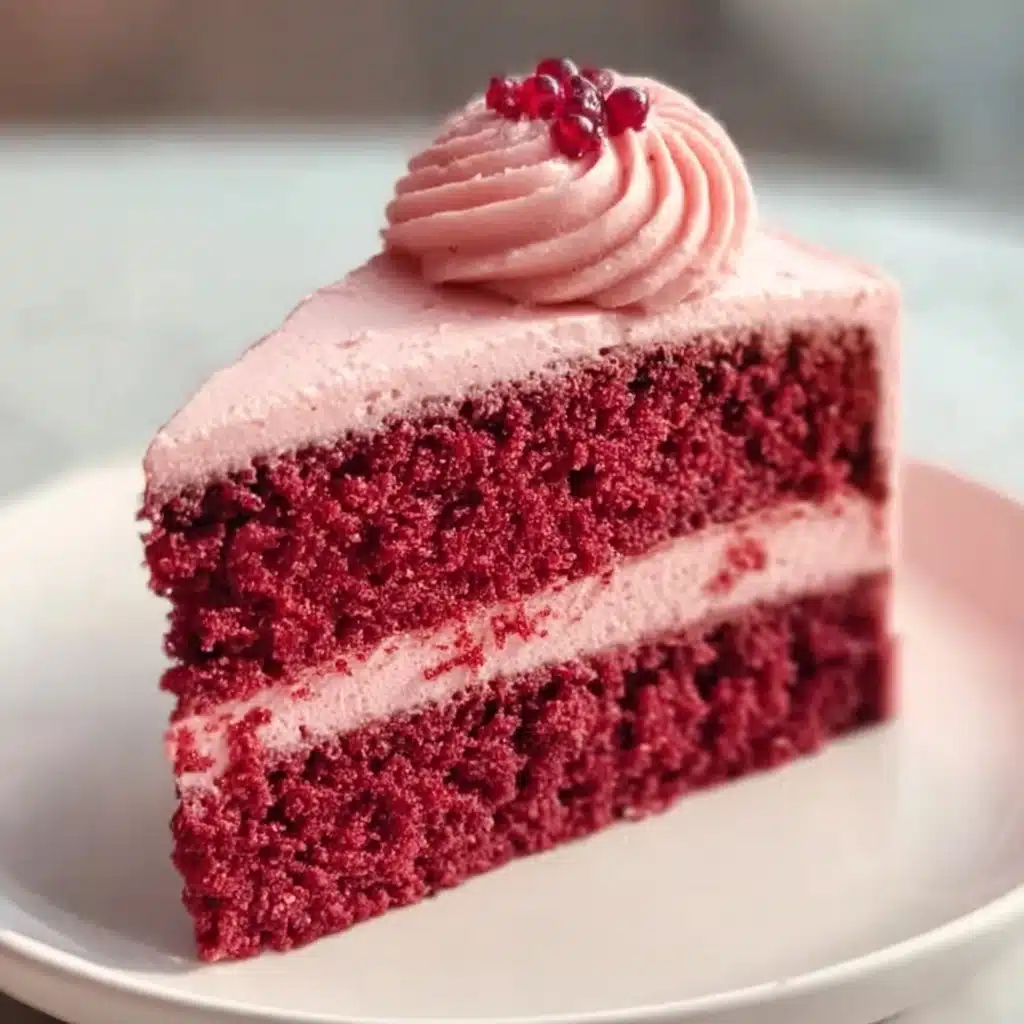 Mother's Day Pink Velvet Cake Recipe