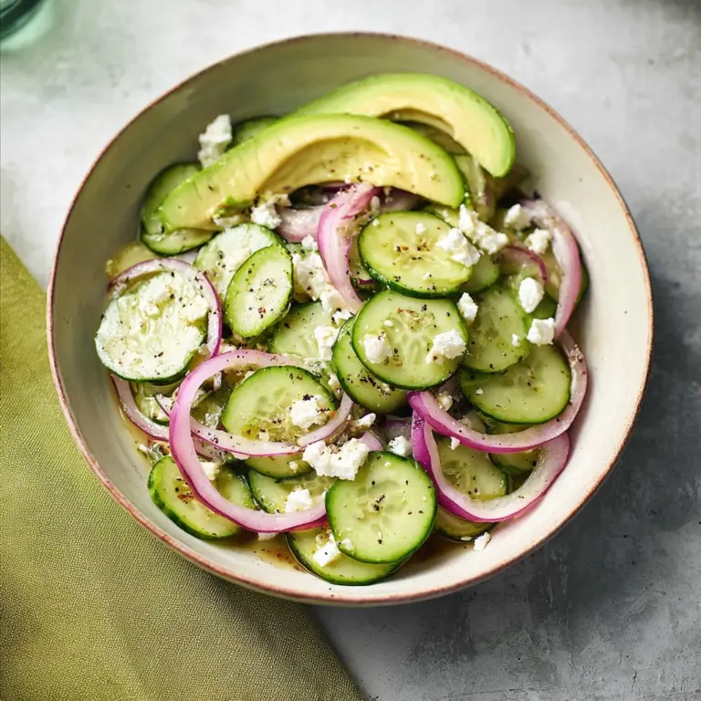 Mexican Cucumber Salad with Honey-Lime Vinaigrette Recipe