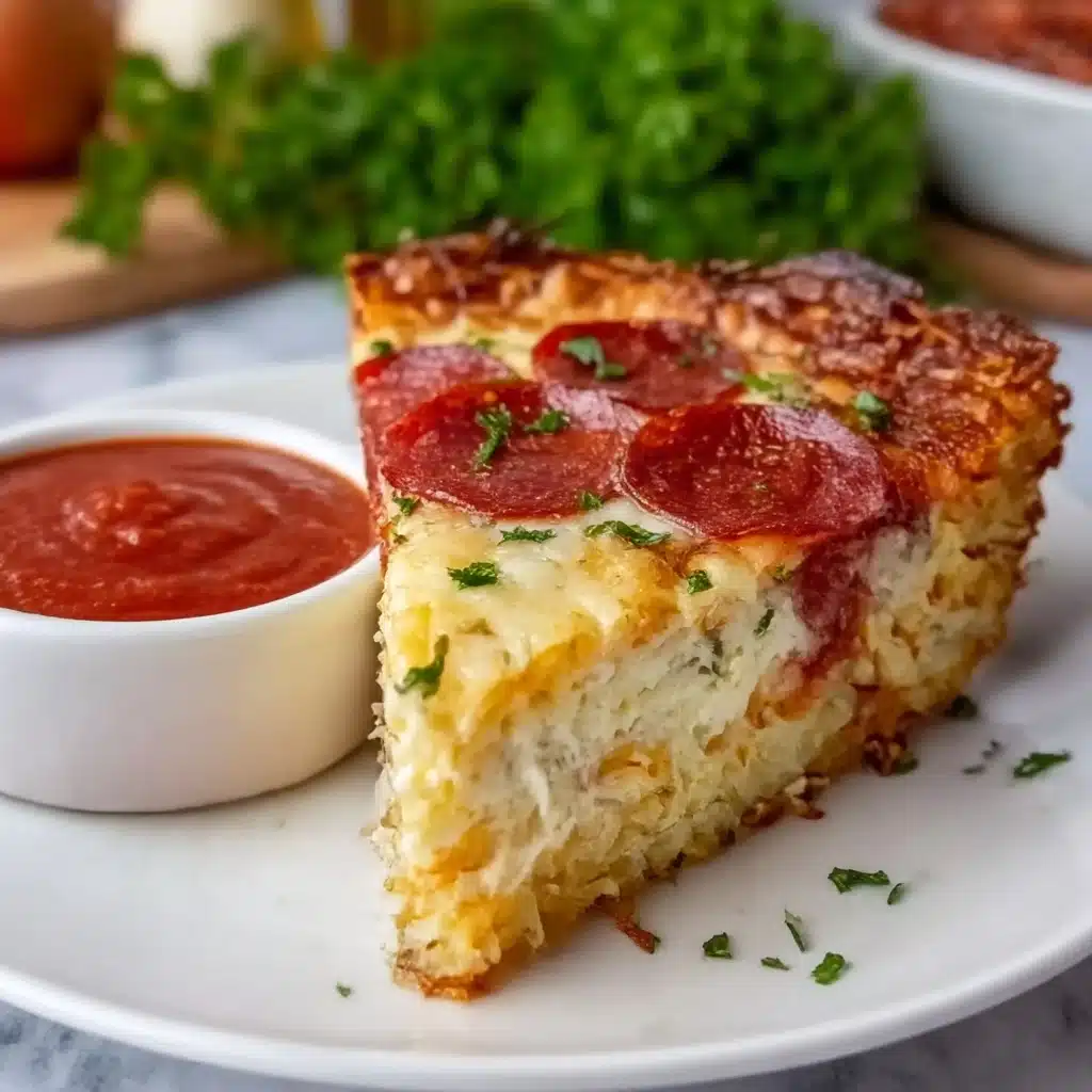 Pizza Style Cottage Cheese Bake Recipe - Recipe Image