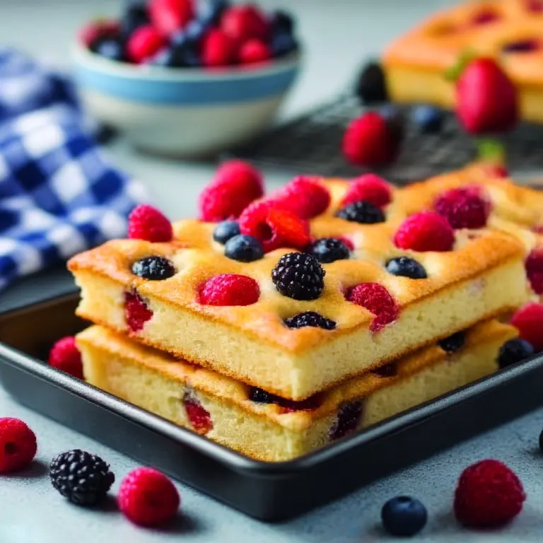 Quick and Easy Sheet Pan Pancakes Recipe
