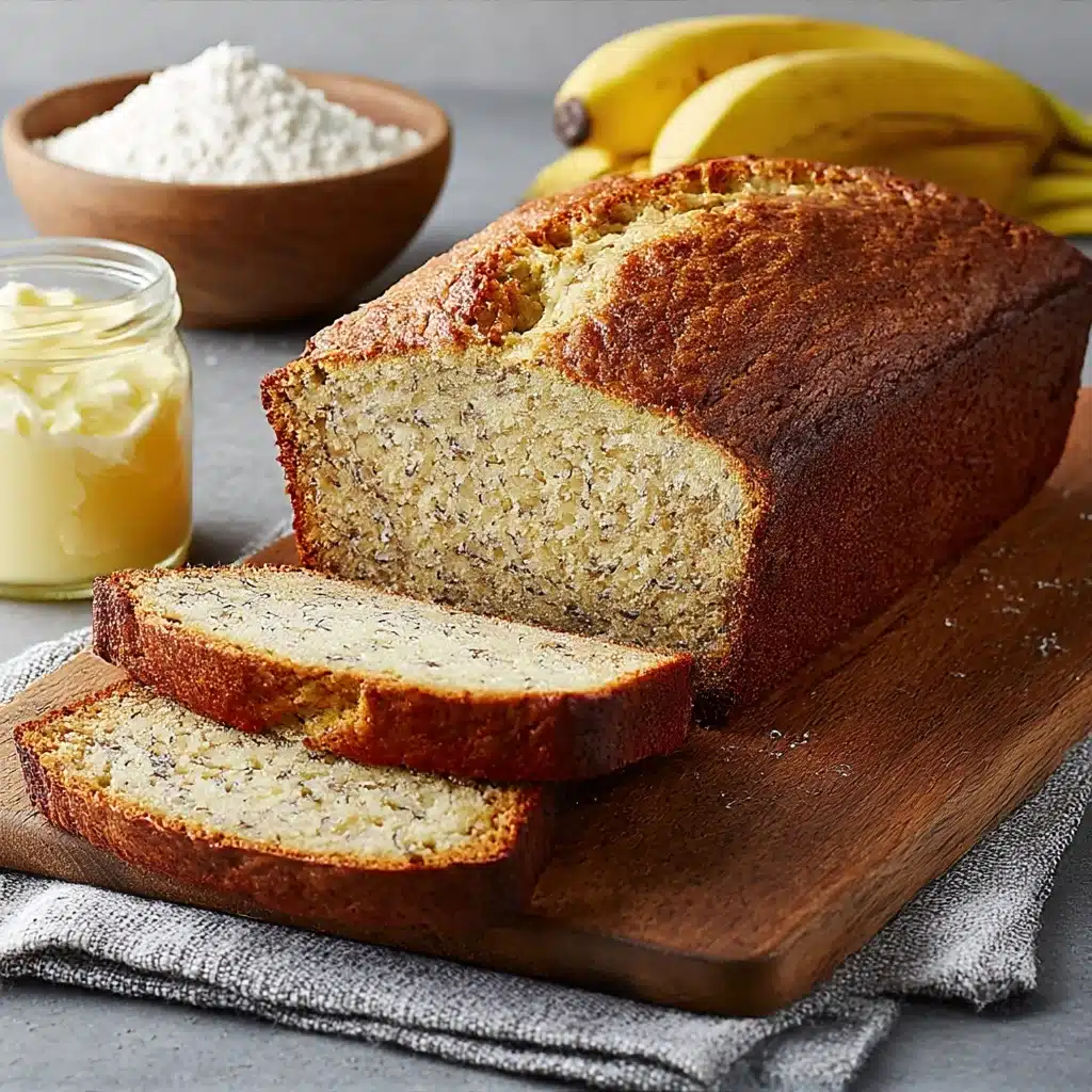 Easy Moist Banana Bread Recipe - Recipe Image