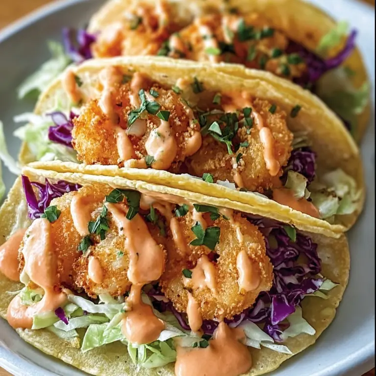 Bang Bang Shrimp Tacos Recipe