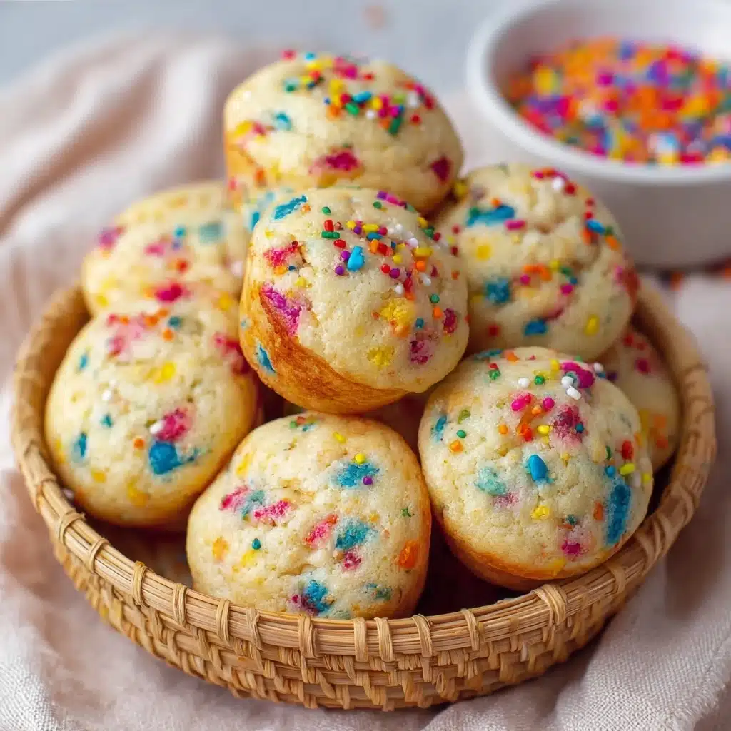 Mini Funfetti Yogurt Muffins Recipe - Recipe Image