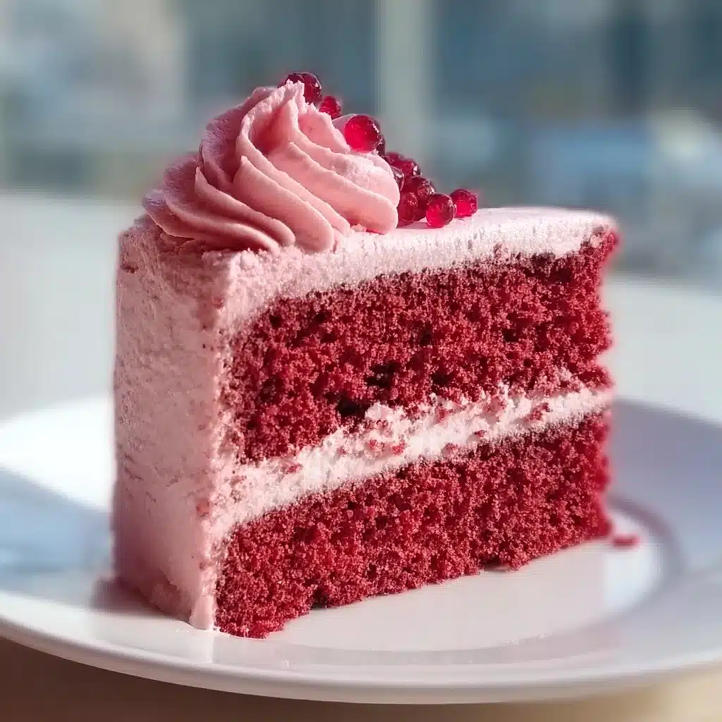 Mother's Day Pink Velvet Cake Recipe - Recipe Image