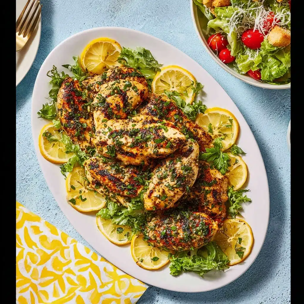 Lemon Garlic Chicken Recipe - Recipe Image