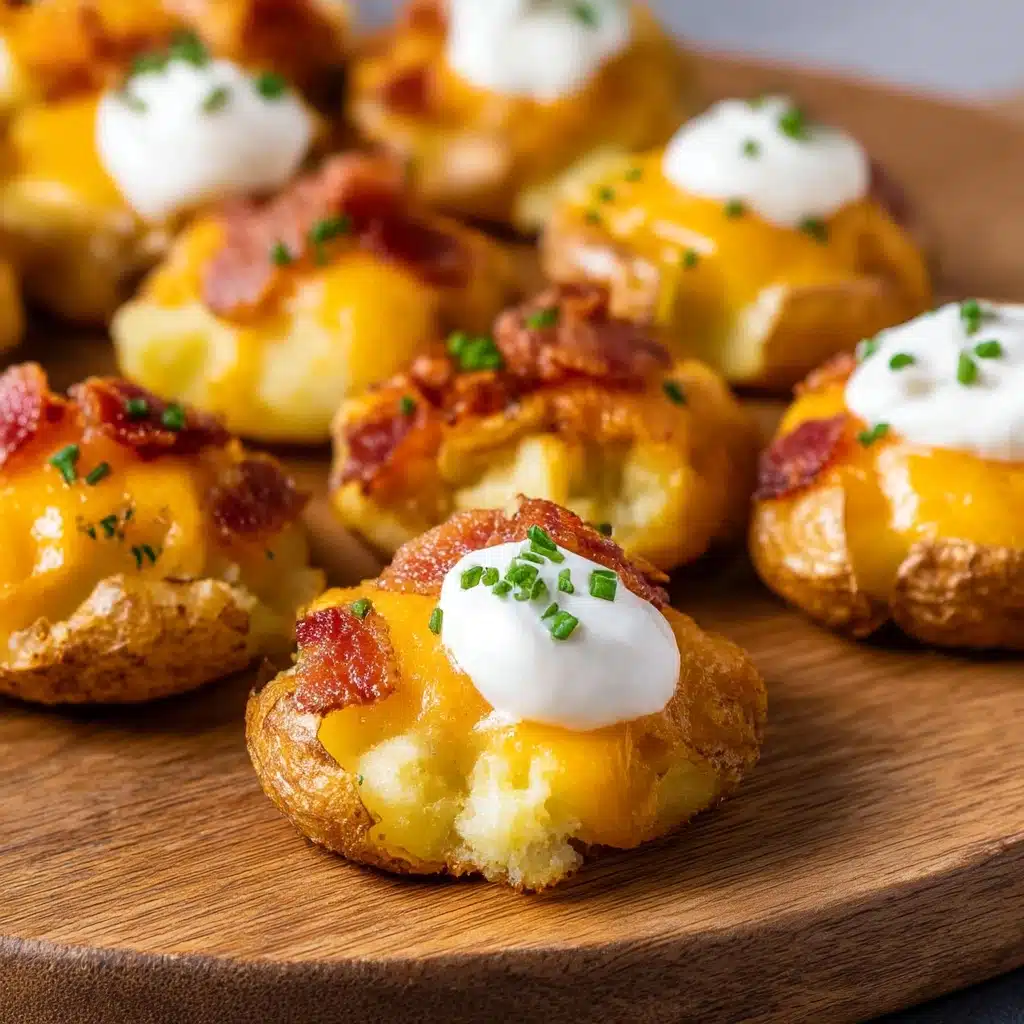 Blackstone Smashed Potatoes Recipe