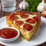 Pizza Style Cottage Cheese Bake Recipe